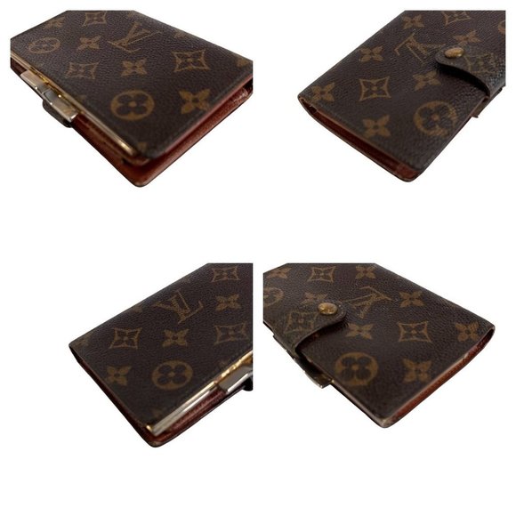 Authentic Louis Vuitton Wallet Porte Monnaie Billets Viennois Bifold Monogram LV - Picture 7 of 10